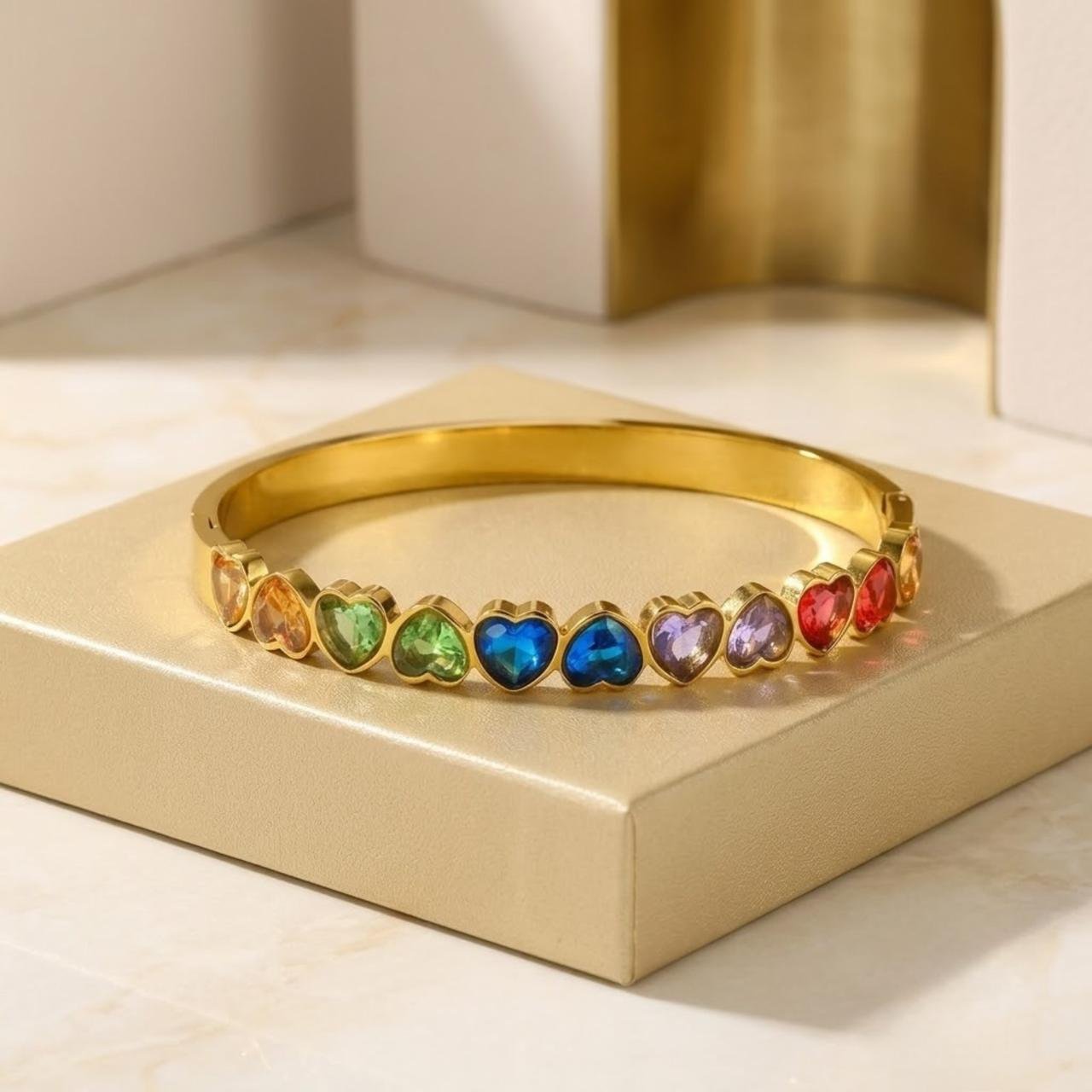 Aurora_Heart_anti tarnish_Bracelet_4