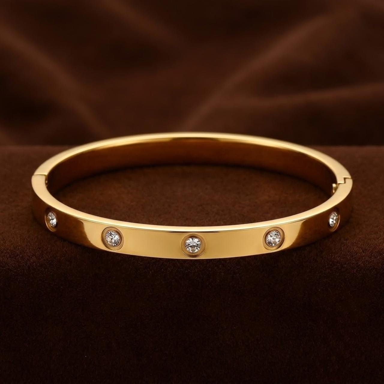 Diamond_ANTI TARNISH_Bangle
