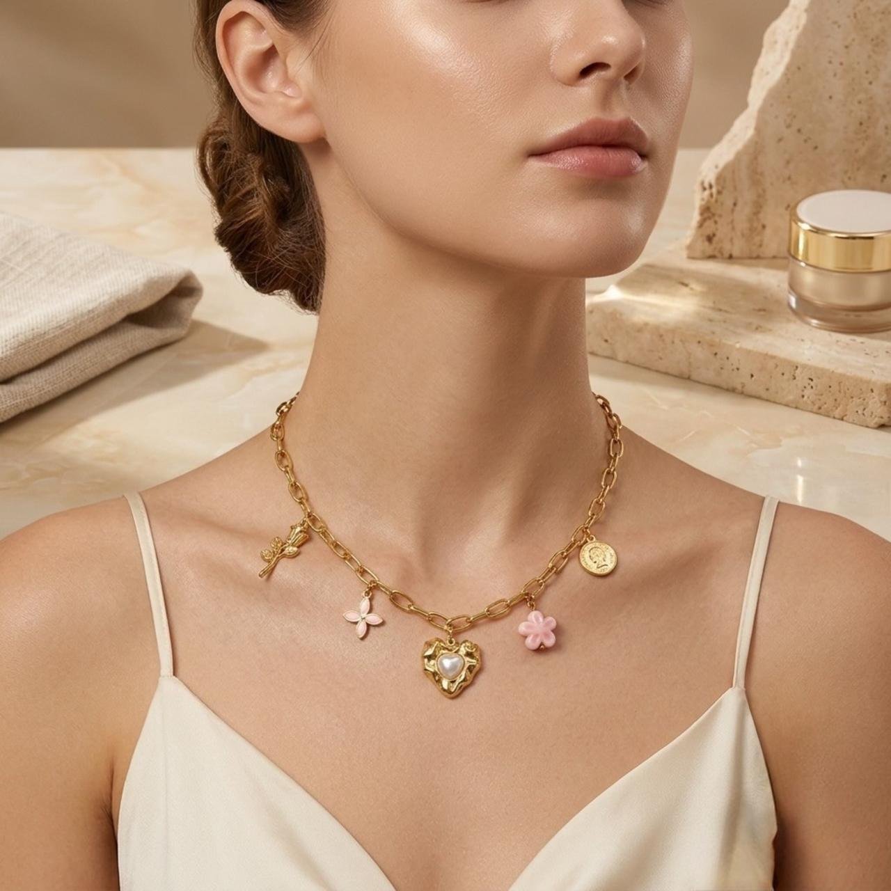 Multi_Charms_anti tarnish_Necklace_1