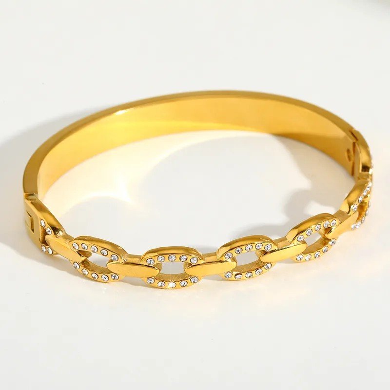 crystal_link_ANTI TARNISH_bangle